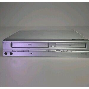 Emerson EWD2004 DVD VCR Combo Player Recorder VHS Hi-Fi 2004 – Tested Working